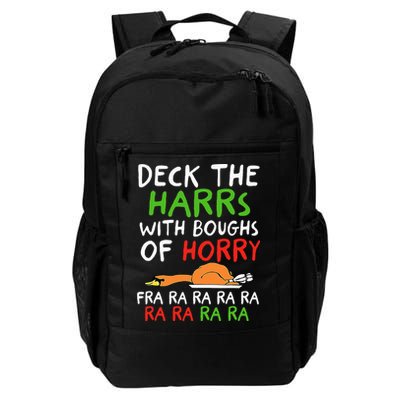 Deck The Harrs With Boughs Of Horry Fra Ra Ra Ra Goose Xmas Backpack