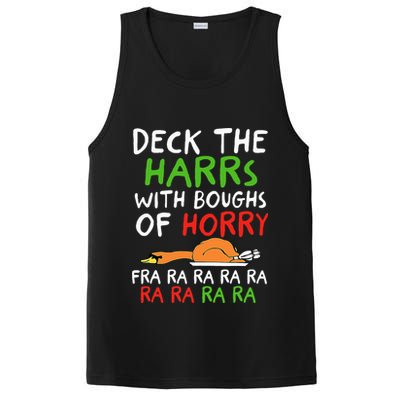Deck The Harrs With Boughs Of Horry Fra Ra Ra Ra Goose Xmas PosiCharge Competitor Tank