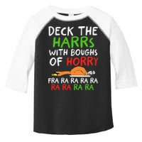 Deck The Harrs With Boughs Of Horry Fra Ra Ra Ra Goose Xmas Toddler Fine Jersey T-Shirt