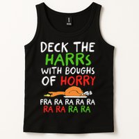 Deck The Harrs With Boughs Of Horry Fra Ra Ra Ra Goose Xmas Tank Top