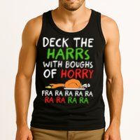 Deck The Harrs With Boughs Of Horry Fra Ra Ra Ra Goose Xmas Tank Top
