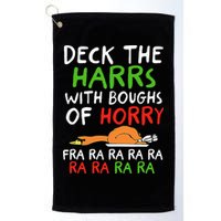 Deck The Harrs With Boughs Of Horry Fra Ra Ra Ra Goose Xmas Golf Towel