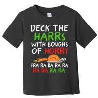 Deck The Harrs With Boughs Of Horry Fra Ra Ra Ra Goose Xmas Toddler T-Shirt
