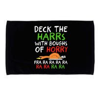 Deck The Harrs With Boughs Of Horry Fra Ra Ra Ra Goose Xmas Microfiber Hand Towel