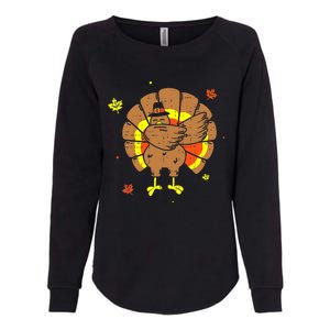 Dabbing Turkey Happy Thanksgiving Day Party Womens California Wash Sweatshirt