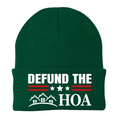 DEFUND THE HOA Homeowners Association Knit Cap Winter Beanie