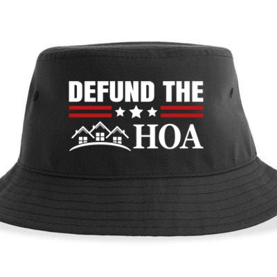 DEFUND THE HOA Homeowners Association Sustainable Bucket Hat