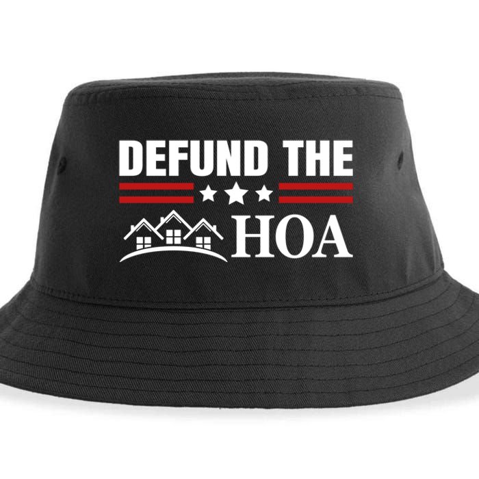 DEFUND THE HOA Homeowners Association Sustainable Bucket Hat