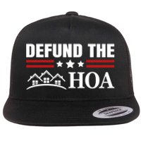 DEFUND THE HOA Homeowners Association Flat Bill Trucker Hat