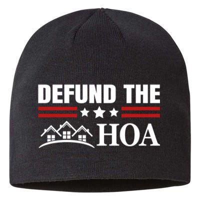 DEFUND THE HOA Homeowners Association Sustainable Beanie