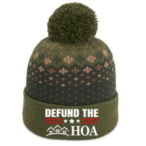 DEFUND THE HOA Homeowners Association The Baniff Cuffed Pom Beanie