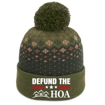 DEFUND THE HOA Homeowners Association The Baniff Cuffed Pom Beanie