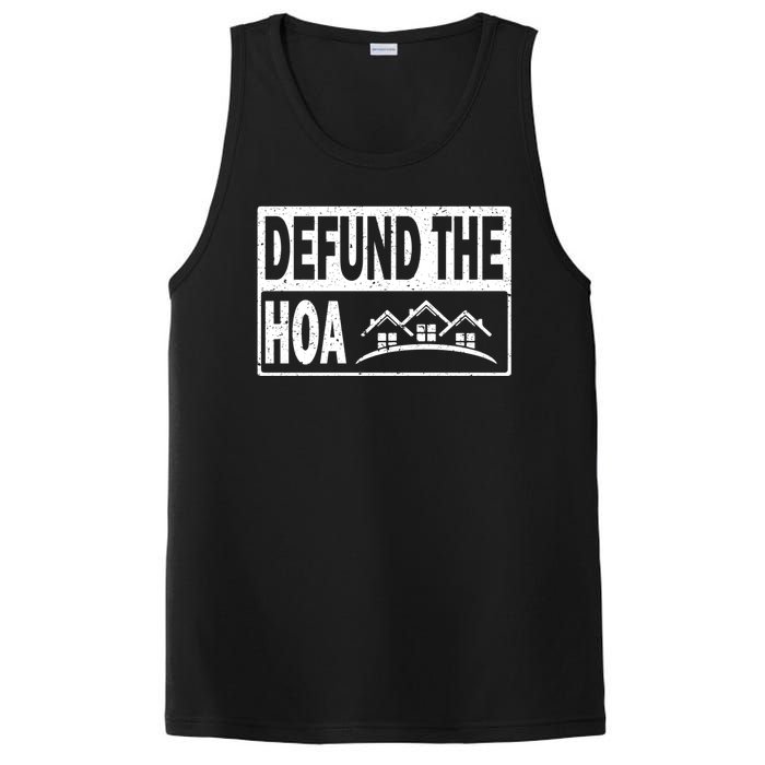 DEFUND THE HOA Homeowners Association PosiCharge Competitor Tank