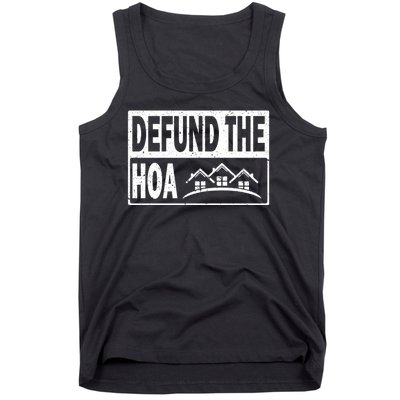 DEFUND THE HOA Homeowners Association Tank Top