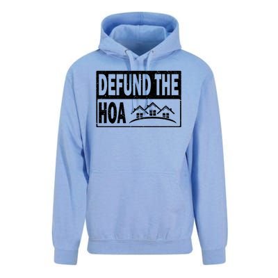 DEFUND THE HOA Homeowners Association Unisex Surf Hoodie