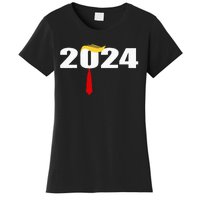 Donald Trump Hair Tie Donald Trump 2024 President Women's T-Shirt