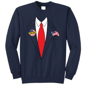 Donald Trump Halloween Costume Cute President Gift Tall Sweatshirt