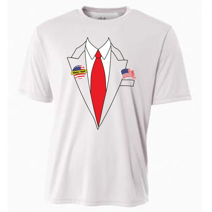 Donald Trump Halloween Costume Cute President Gift Cooling Performance Crew T-Shirt