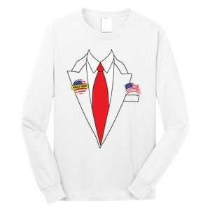 Donald Trump Halloween Costume Cute President Gift Long Sleeve Shirt