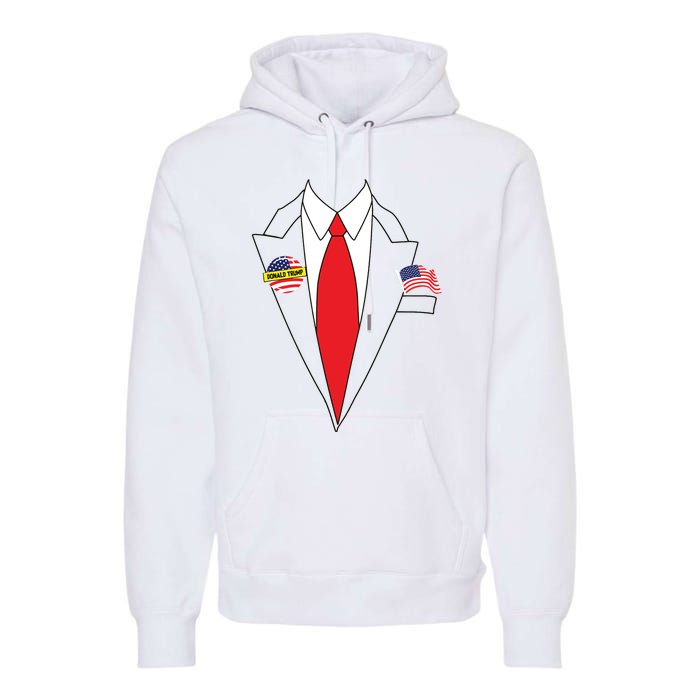 Donald Trump Halloween Costume Cute President Gift Premium Hoodie