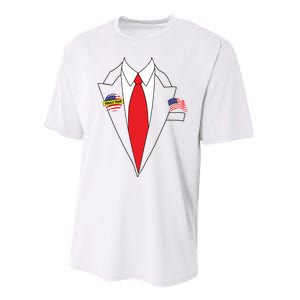 Donald Trump Halloween Costume Cute President Gift Performance Sprint T-Shirt