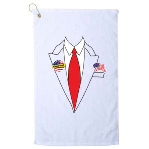 Donald Trump Halloween Costume Cute President Gift Platinum Collection Golf Towel