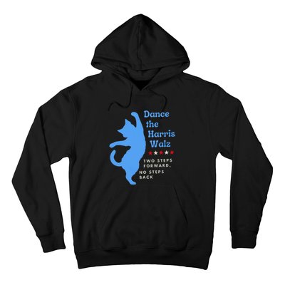 Dance The Harris Walz 2024 Cat Lady Vote Kamala Election Hoodie