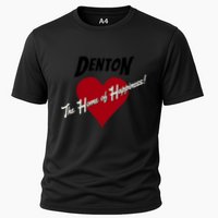 Denton The Home Of Happiness! Cooling Performance Crew T-Shirt
