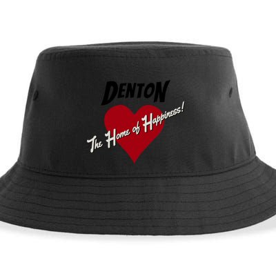 Denton The Home Of Happiness! Sustainable Bucket Hat