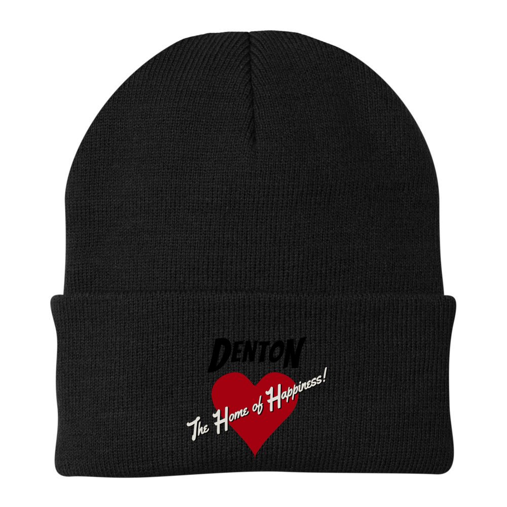 Denton The Home Of Happiness! Beanie