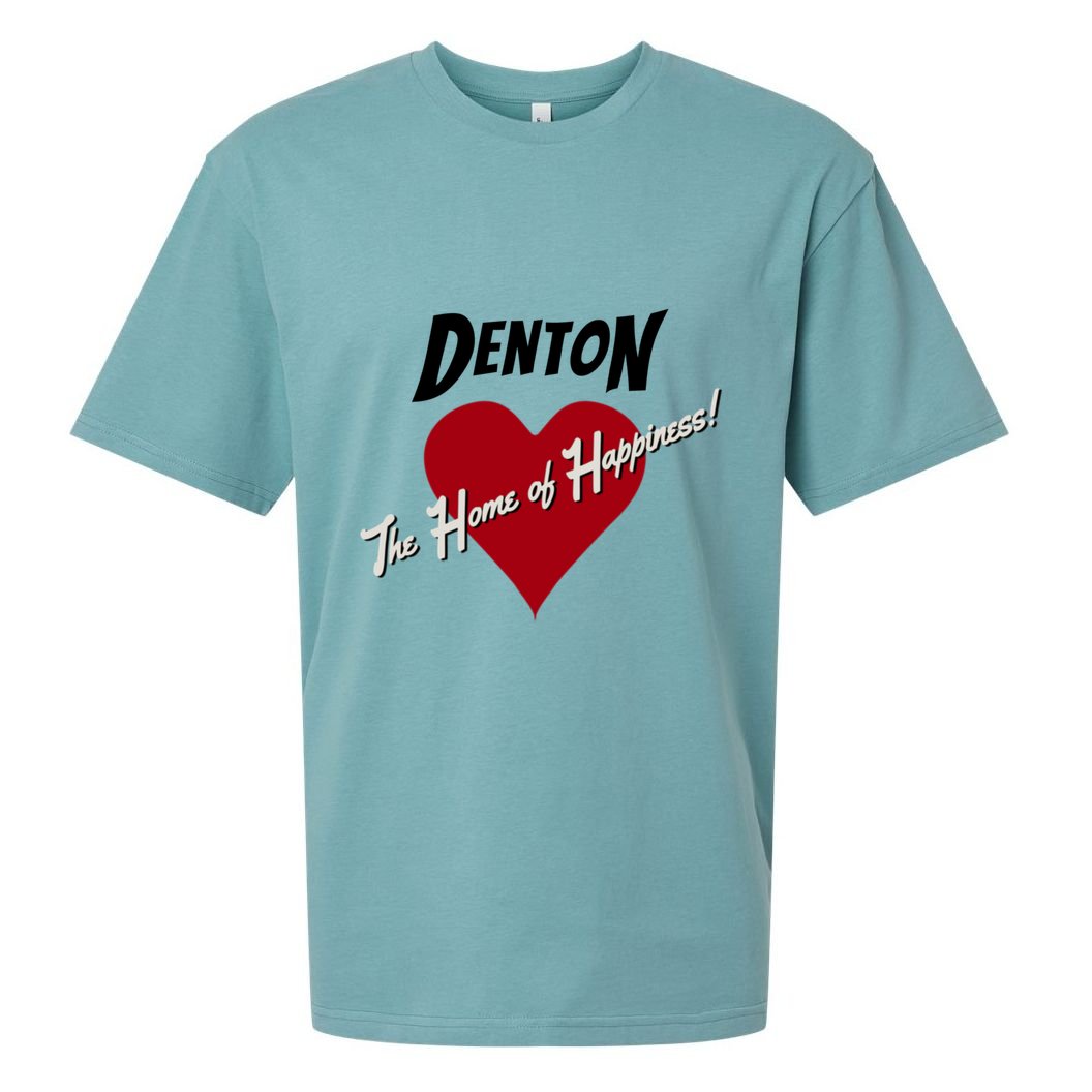 Denton The Home Of Happiness! Sueded Cloud Jersey T-Shirt