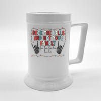 Deck The Halls Happy Holidays Christmas Beer Stein