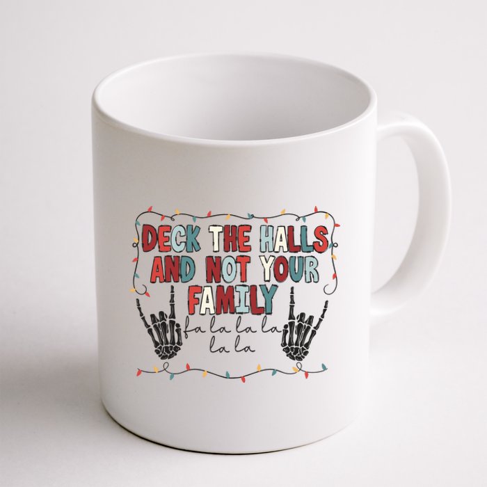 Deck The Halls Happy Holidays Christmas Coffee Mug