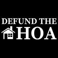 Defund The HOA Homeowners Association Defund The HOA Garden City Backpack