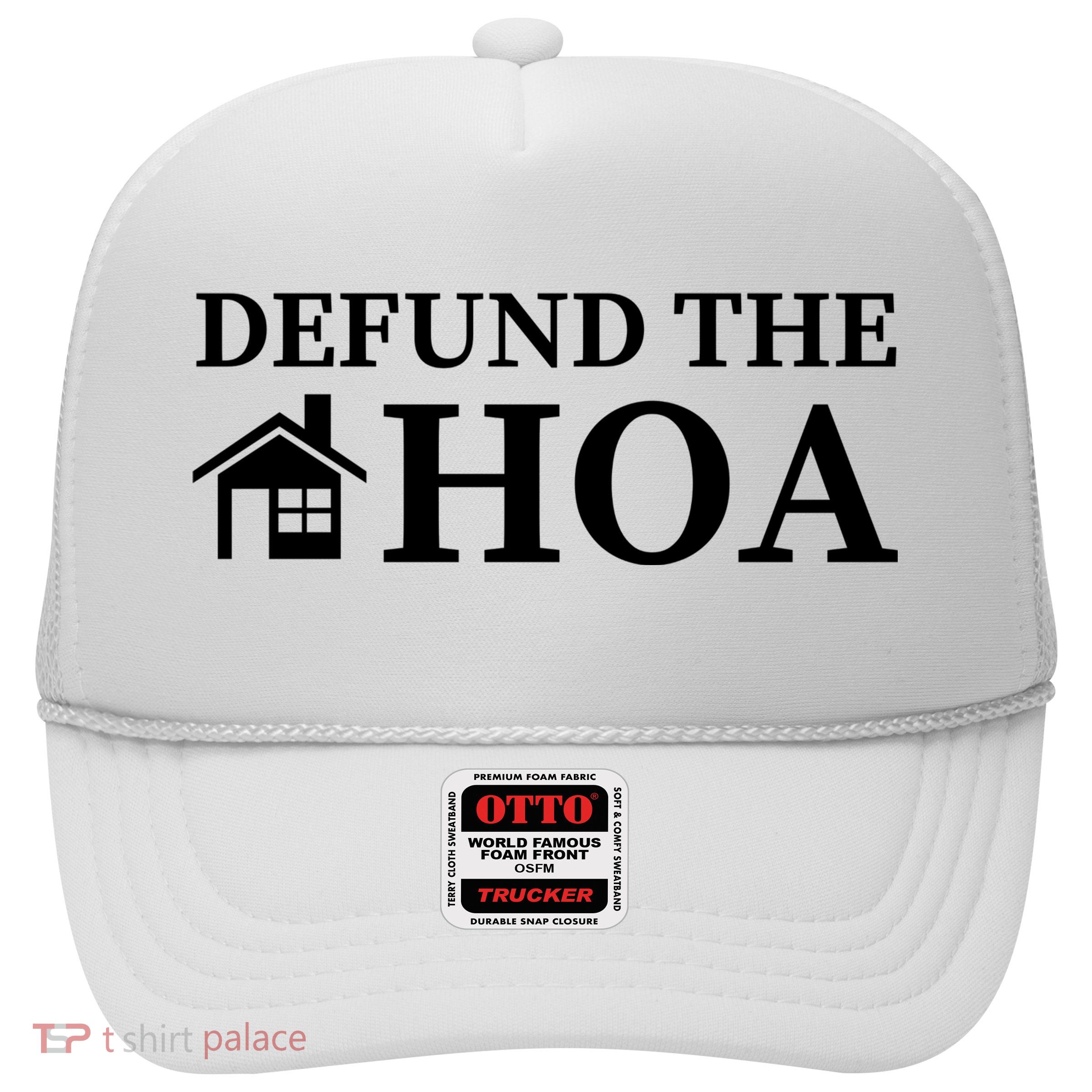 Defund The HOA Homeowners Association Defund The HOA Garden Trucker Hat