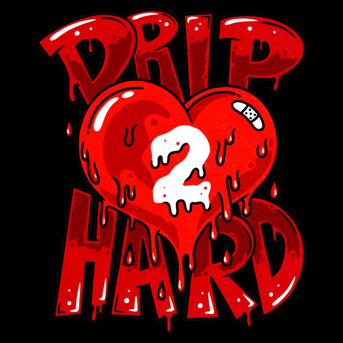 Drip Too Hard Heart Dripping Cool Swag Team Matching Sneaker Gift Idea 16 in Basic Backpack