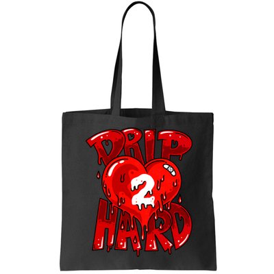 Drip Too Hard Heart Dripping Cool Swag Team Matching Sneaker Gift Idea Bag