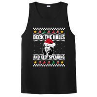 Deck The Halls And Keep Speaking, Kamala Harris's Ugly Meme PosiCharge Competitor Tank