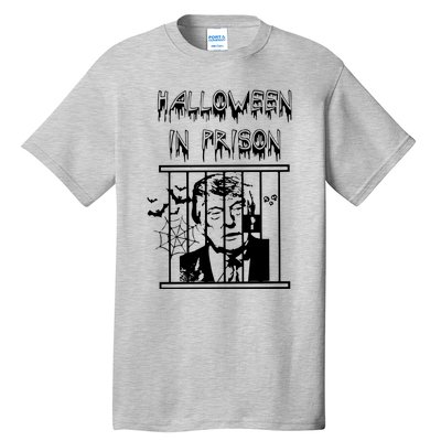 Donald Trump Halloween In Prison Tall T-Shirt