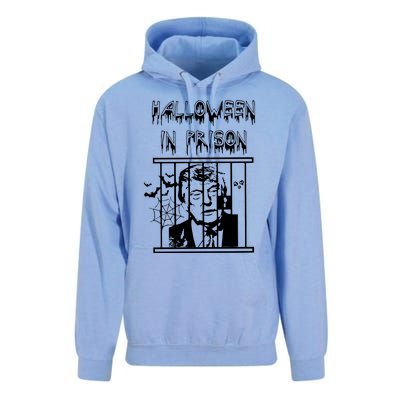 Donald Trump Halloween In Prison Unisex Surf Hoodie