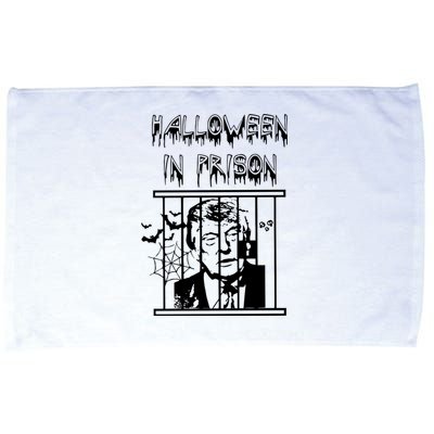 Donald Trump Halloween In Prison Microfiber Hand Towel