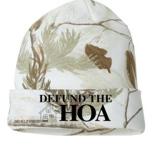 DEFUND THE HOA Homeowners Association Design Kati Licensed 12" Camo Beanie