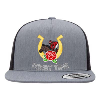 Derby Time Horse Racing 150th Derby Day 2024 Flat Bill Trucker Hat