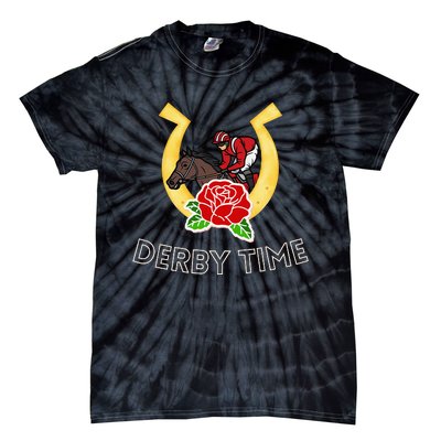 Derby Time Horse Racing 150th Derby Day 2024 Tie-Dye T-Shirt