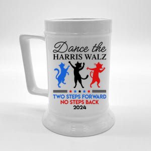 Dance The Harris Walz Waltz 2024 Two Steps Forward Not Back Meaningful Gift Beer Stein