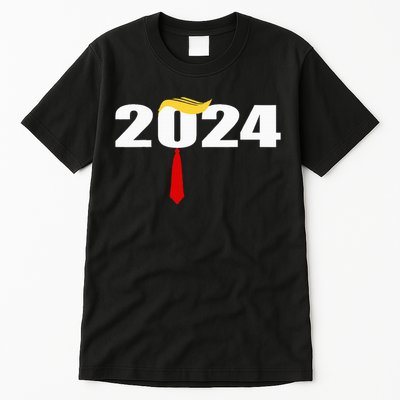 Donald Trump Hair Tie Donald Trump 2024 President Tall T-Shirt