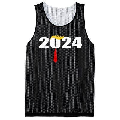 Donald Trump Hair Tie Donald Trump 2024 President Mesh Reversible Basketball Jersey Tank