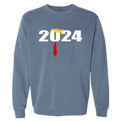 Donald Trump Hair Tie Donald Trump 2024 President Garment-Dyed Sweatshirt