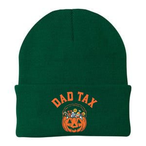 Dad Tax Halloween Halloween Dad Joke Knit Cap Winter Beanie