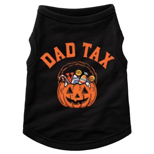 Dad Tax Halloween Halloween Dad Joke Doggie Tank